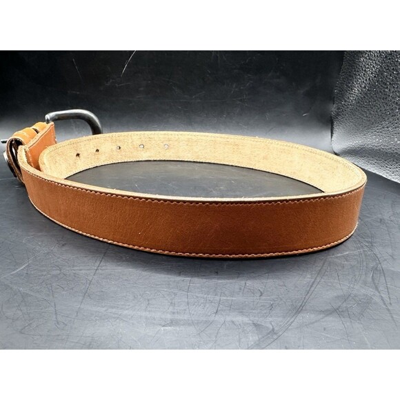 Cipriani Belt Womens Medium Brown Buffalo Nickels Brown Leather Country Unique main image 8